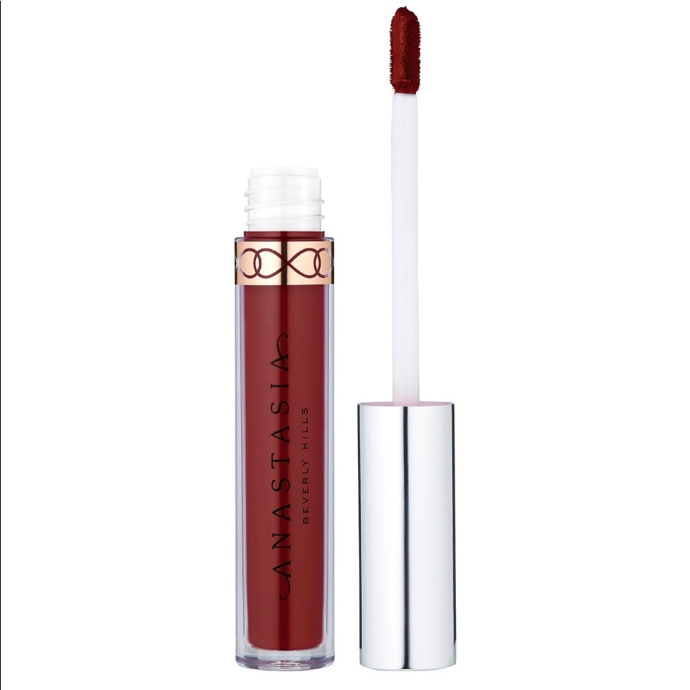 ABH Liquid Lipstick in Heathers Dark Red NIB